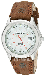 Timex Expedition Biały/Skóra Ø40 mm T44381