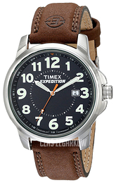 Timex Expedition Czarny/Skóra Ø40 mm T44921