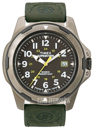 Timex Expedition Czarny/Skóra Ø43 mm T49271