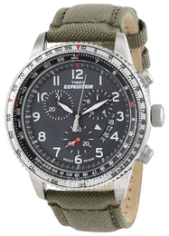 Timex Czarny/Tkanina Ø45 mm T49823DH