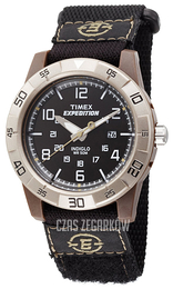 Timex Expedition Czarny/Tkanina Ø43 mm T49834