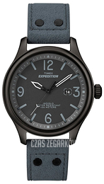 Timex Expedition Czarny/Skóra Ø42 mm T49937