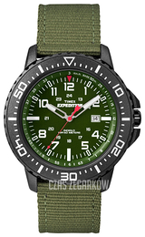 Timex Expedition Zielony/Tkanina Ø44 mm T49944D7