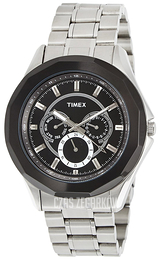 Timex Sports Czarny/Stal Ø49 mm TI000P60300