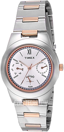 Timex Srebrny/Stal w kolorze różowego złota Ø31.5 mm TW000J109