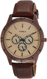 Timex Beżowy/Skóra Ø45 mm TW000U915