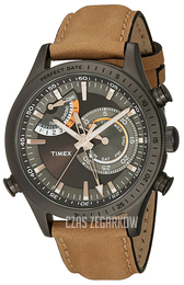 Timex Intelligent Szary/Skóra Ø46 mm TW2P72500DH