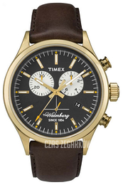 Timex Czarny/Skóra Ø44 mm TW2P75300