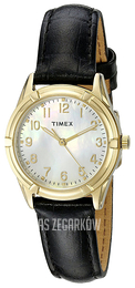 Timex Biały/Skóra Ø27 mm TW2P762009J