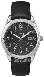 Timex Classic Elevated Czarny/Skóra Ø40 mm TW2P76700