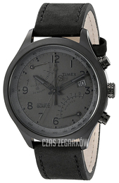 Timex Intelligent Czarny/Skóra Ø44 mm TW2P79000DH