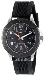 Timex Czarny/Guma Ø41 mm TW2P872009J