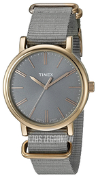 Timex Szary/Stal w odcieniu złota Ø38 mm TW2P88600ZA