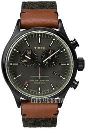 Timex Czarny/Skóra Ø42 mm TW2P95500