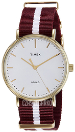Timex Weekender Biały/Tkanina Ø41 mm TW2P97600