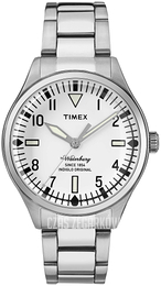 Timex Biały/Stal Ø42 mm TW2R25400