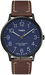 Timex Niebieski/Skóra Ø40 mm TW2R25700D7