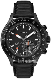 Timex Czarny/Skóra Ø43 mm TW2R39900UK