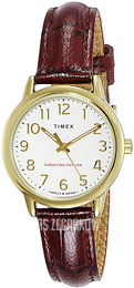 Timex Biały/Skóra Ø30 mm TW2R65400