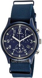 Timex Niebieski/Tkanina Ø40 mm TW2R67600