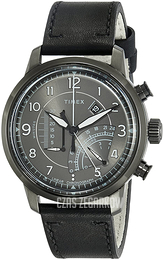 Timex Szary/Skóra Ø45 mm TW2R69000