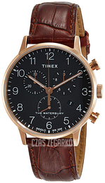 Timex Czarny/Skóra Ø40 mm TW2R71600