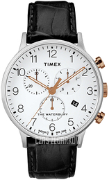 Timex Biały/Skóra Ø40 mm TW2R71700