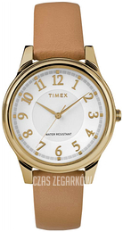 Timex Classic Biały/Skóra Ø35 mm TW2R87000