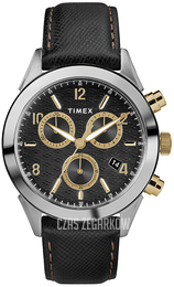 Timex Czarny/Skóra Ø40 mm TW2R90700D7
