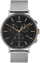Timex Czarny/Stal Ø41 mm TW2T11400