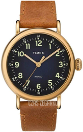 Timex Niebieski/Skóra Ø40 mm TW2T20000