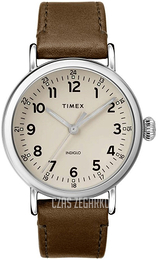 Timex Standard Kremowy/Skóra Ø40 mm TW2T20100