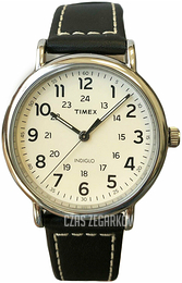 Timex Weekender Kremowy/Skóra Ø40 mm TW2T21600