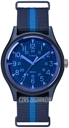 Timex MK! Niebieski/Tkanina Ø40 mm TW2T25100