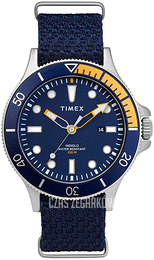 Timex Niebieski/Tkanina Ø43 mm TW2T30400