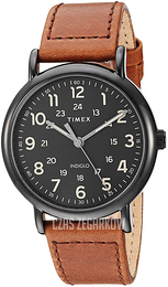 Timex Czarny/Skóra Ø40 mm TW2T30500