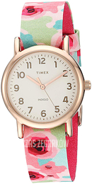 Timex Kremowy/Tkanina Ø31 mm TW2T31300