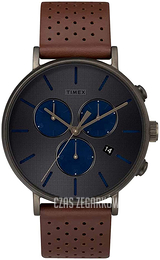 Timex Todd Snyder Szary/Skóra Ø34 mm TW2T57000