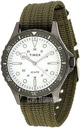 Timex Navi Biały/Tkanina Ø41 mm TW2T75500