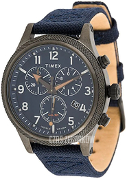 Timex Allied Niebieski/Skóra Ø42 mm TW2T75900