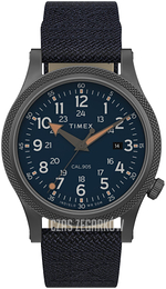 Timex Allied Niebieski/Skóra Ø40 mm TW2T76100