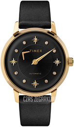 Timex Czarny/Skóra Ø38 mm TW2T86300