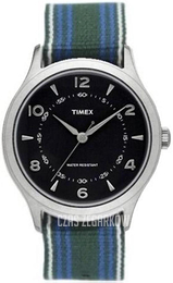 Timex Czarny/Tkanina Ø35 mm TW2T97200LG