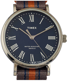 Timex Niebieski/Tkanina Ø42 mm TW2T98900LG