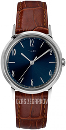 Timex Marlin Niebieski/Skóra Ø34 mm TW2U01600