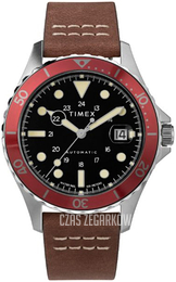 Timex Czarny/Skóra Ø41 mm TW2U09900