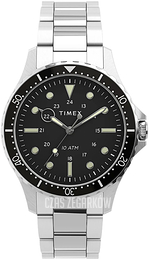 Timex Navi Xl Czarny/Stal Ø41 mm TW2U10800