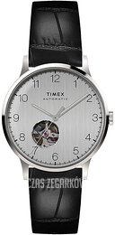Timex Biały/Skóra Ø40 mm TW2U115007U