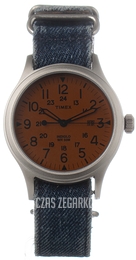 Timex Brązowy/Tkanina Ø40 mm TW2U49300LG