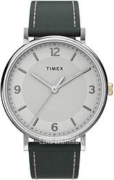 Timex Biały/Skóra Ø41 mm TW2U67500